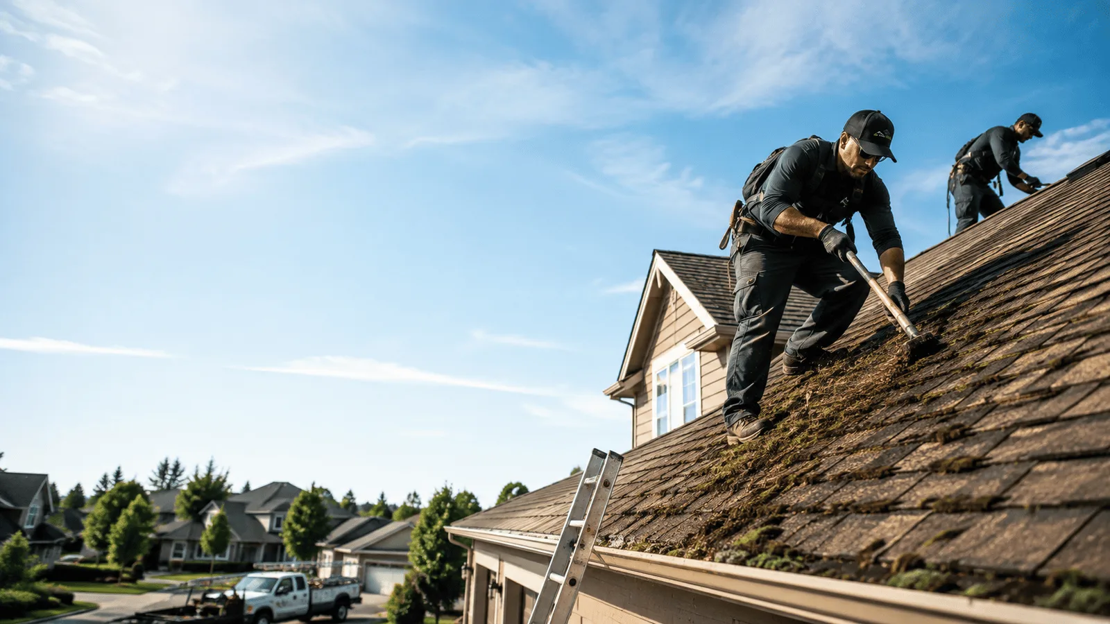 Roof Moss Removal in Mount Ayr, IN near me